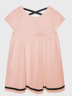 United Colors Of Benetton Sukienka letnia 4O9TCV013 Różowy Regular Fit