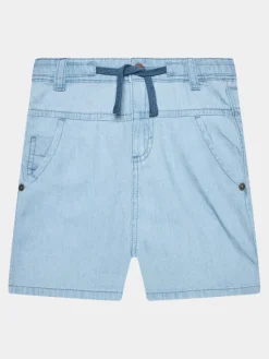 United Colors Of Benetton Szorty materiałowe 4DHJG901B Niebieski Regular Fit