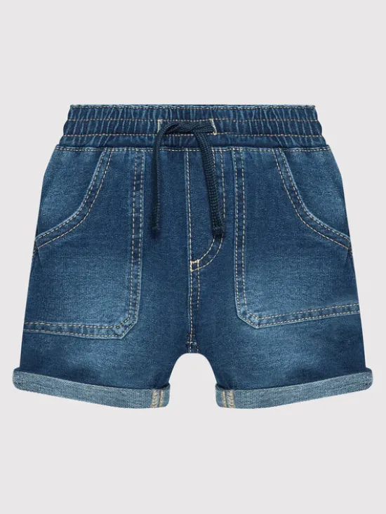 United Colors Of Benetton Szorty jeansowe 4BAY59GD0 Granatowy Regular Fit