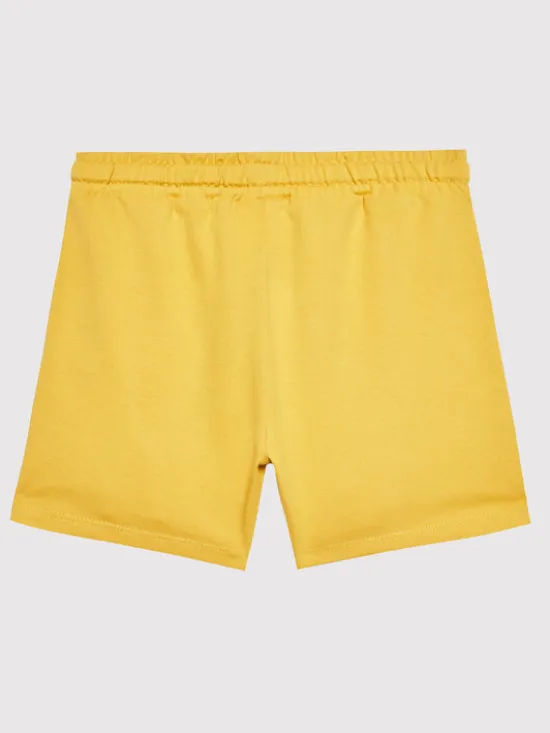 United Colors Of Benetton Szorty sportowe 3BL0G900F Żółty Regular Fit