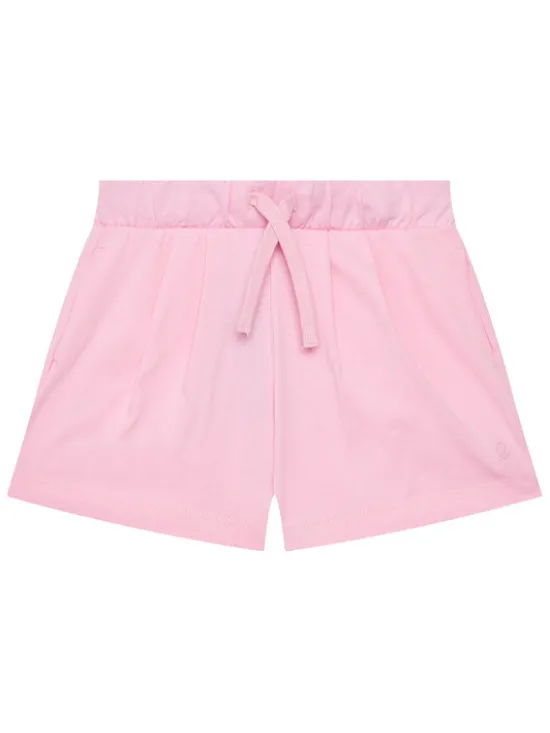 United Colors Of Benetton Szorty sportowe 3BL0C903I Różowy Regular Fit