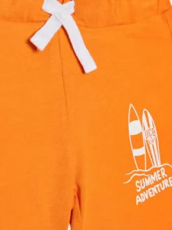 United Colors Of Benetton Szorty sportowe 3BL0G900G Pomarańczowy Regular Fit