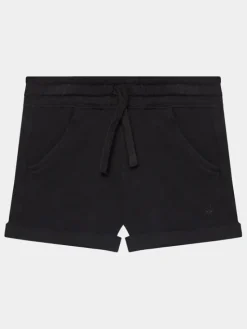 United Colors Of Benetton Szorty sportowe 3J68C901C Czarny Regular Fit