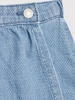 United Colors Of Benetton Szorty materiałowe 4JQEG900E Błękitny Regular Fit