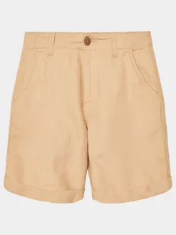 United Colors Of Benetton Szorty materiałowe 4BE7C901E Beżowy Regular Fit