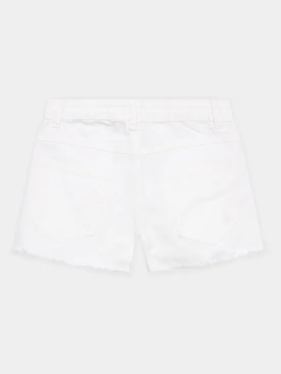 United Colors Of Benetton Szorty sportowe 4HB5C901N Biały Regular Fit