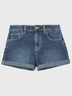 United Colors Of Benetton Szorty jeansowe 4XA2C9010 Granatowy Regular Fit