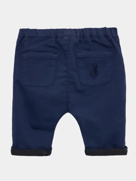 United Colors Of Benetton Szorty materiałowe 4AU0557RE Granatowy Modern Fit