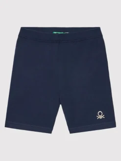 United Colors Of Benetton Szorty sportowe 3MT1I0576 Granatowy Slim Fit