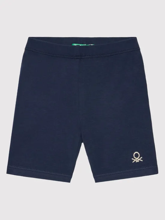 United Colors Of Benetton Szorty sportowe 3MT1I0576 Granatowy Slim Fit