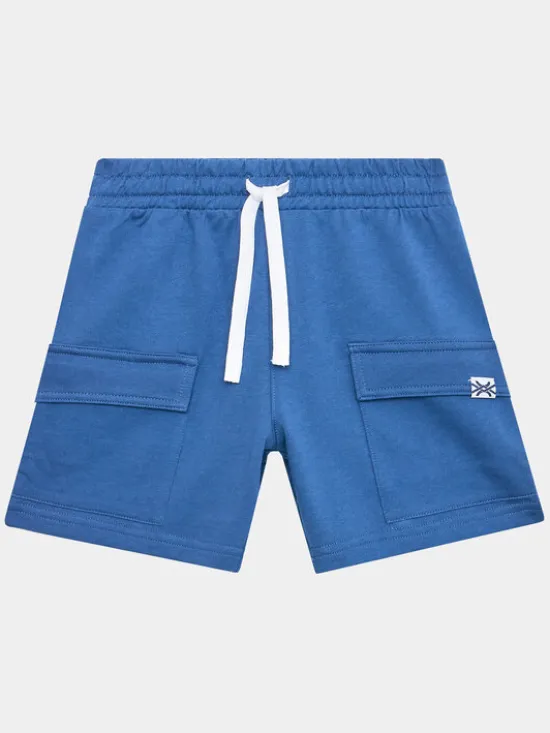 United Colors Of Benetton Szorty sportowe 3BC1G900Z Niebieski Regular Fit