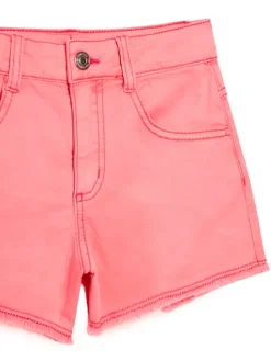United Colors Of Benetton Szorty jeansowe 4O69C9040 Różowy Regular Fit