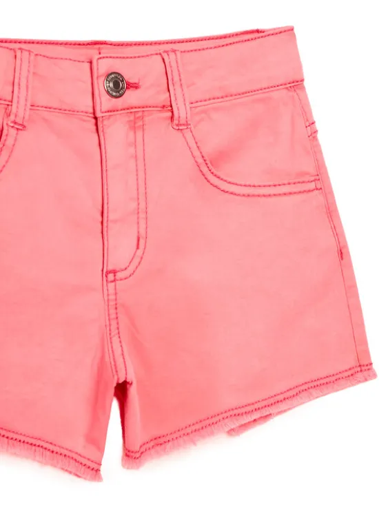 United Colors Of Benetton Szorty jeansowe 4O69C9040 Różowy Regular Fit