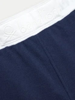 United Colors Of Benetton Szorty sportowe 3088G901H Niebieski Regular Fit