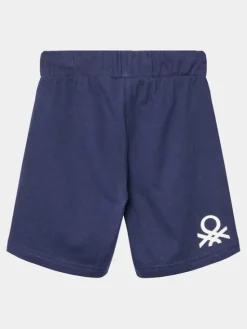 United Colors Of Benetton Szorty sportowe 3BL0G900Q Granatowy Regular Fit
