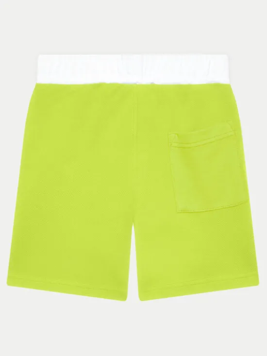 United Colors Of Benetton Szorty sportowe 3088G901H Zielony Regular Fit