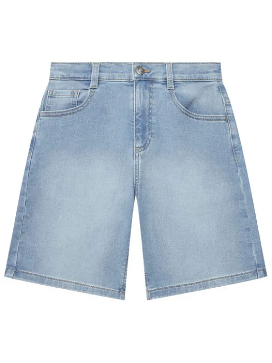 United Colors Of Benetton Szorty jeansowe 44LGC9048 Niebieski Regular Fit