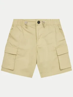 United Colors Of Benetton Szorty materiałowe 4L2VC9031 Beżowy Relaxed Fit