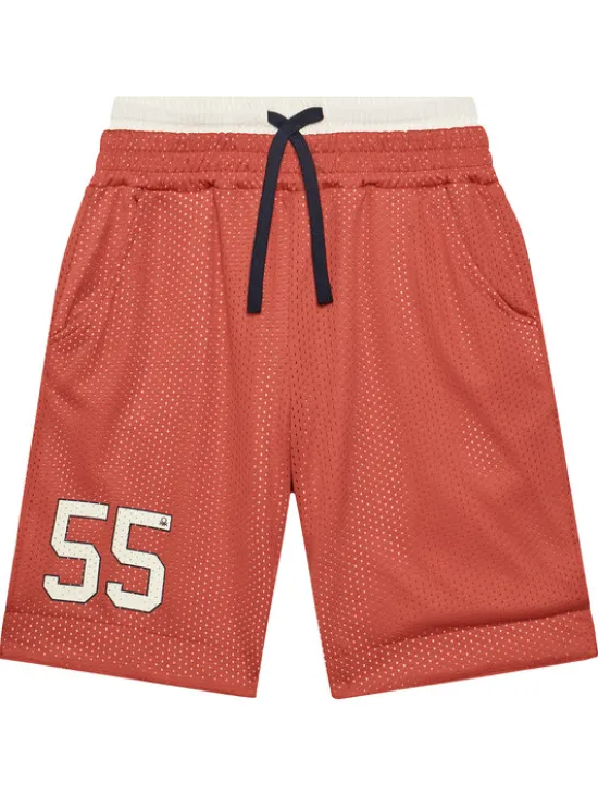 United Colors Of Benetton Szorty sportowe 3FJGC903C Czerwony Regular Fit