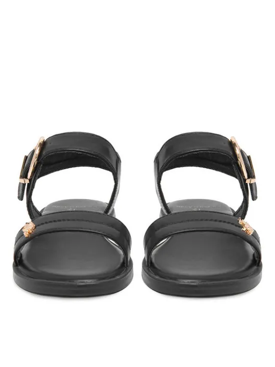 U.S. Polo Assn. Sandały EO-ADELA001K/6Y1 Czarny