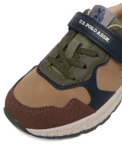 U.S. Polo Assn. Sneakersy EO-MAGIC001K/GY1 Brązowy