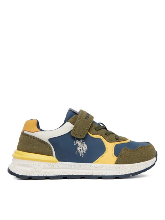 U.S. Polo Assn. Sneakersy EO-MAGIC001K/GY1 Khaki