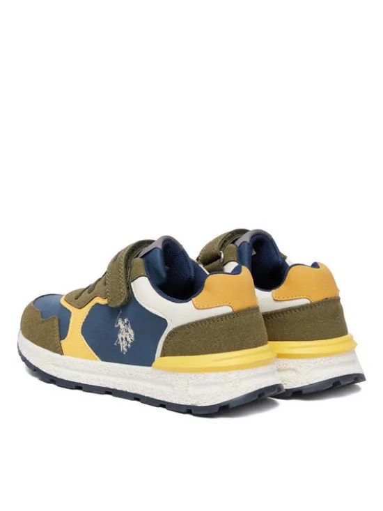 U.S. Polo Assn. Sneakersy EO-MAGIC001K/GY1 Khaki