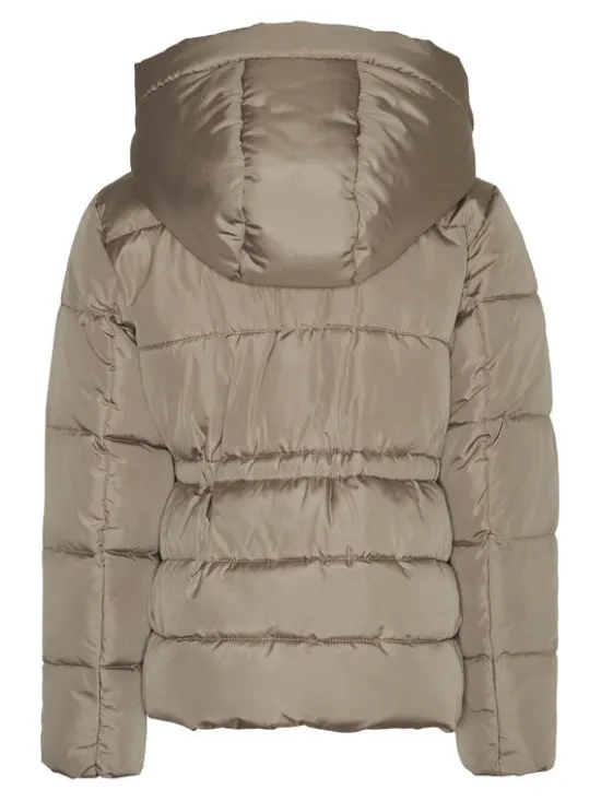 Vero Moda Girl Kurtka zimowa 10290901 Beżowy Regular Fit