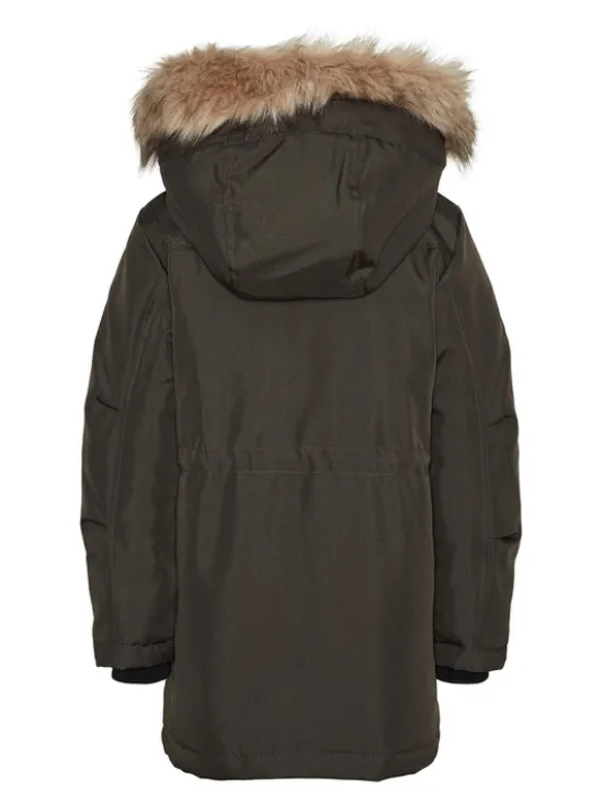 Vero Moda Girl Kurtka zimowa 10290910 Szary Regular Fit